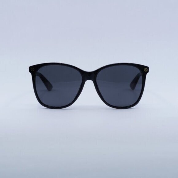 🕶️ New Gucci GG0024S 001 Sunglasses - Black Frame, Grey Lenses - Picture 3 of 12